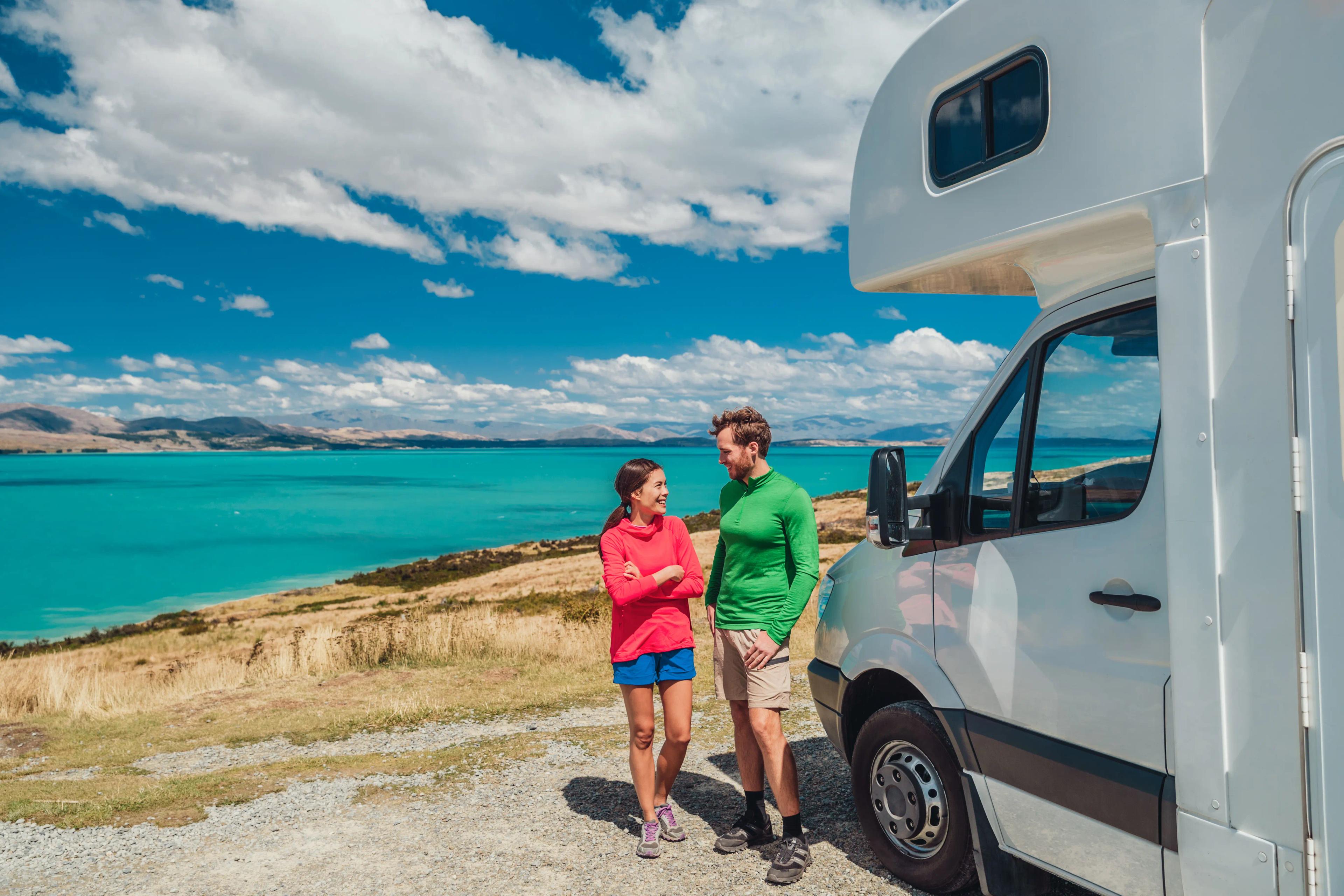 Rejser i camper i New Zealand