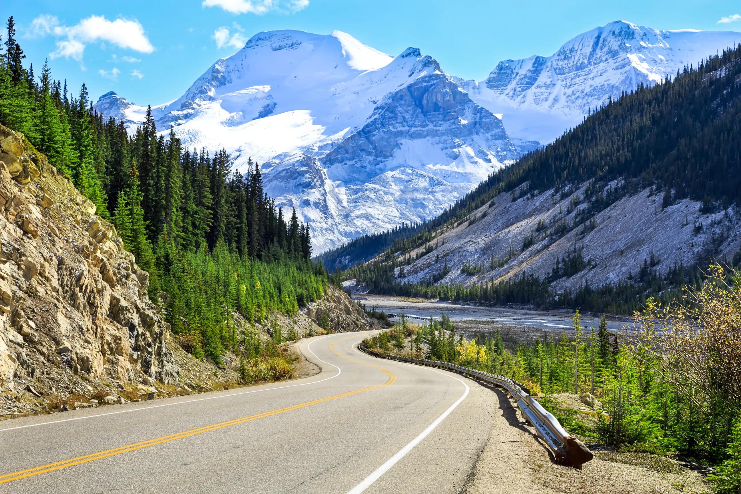 Canada Banff Jasper Road The Rockies