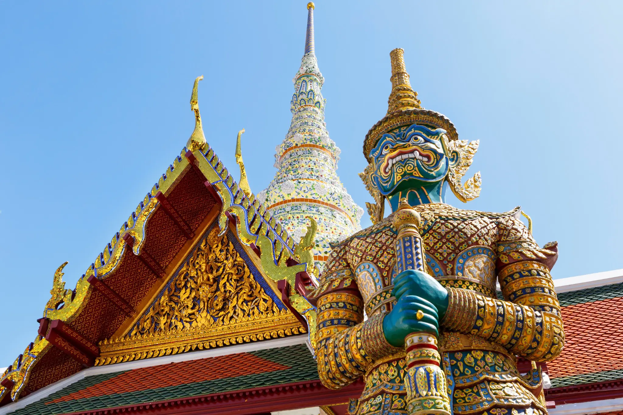Besøg Grand Palace under opholdet i Bangkok i Thailand