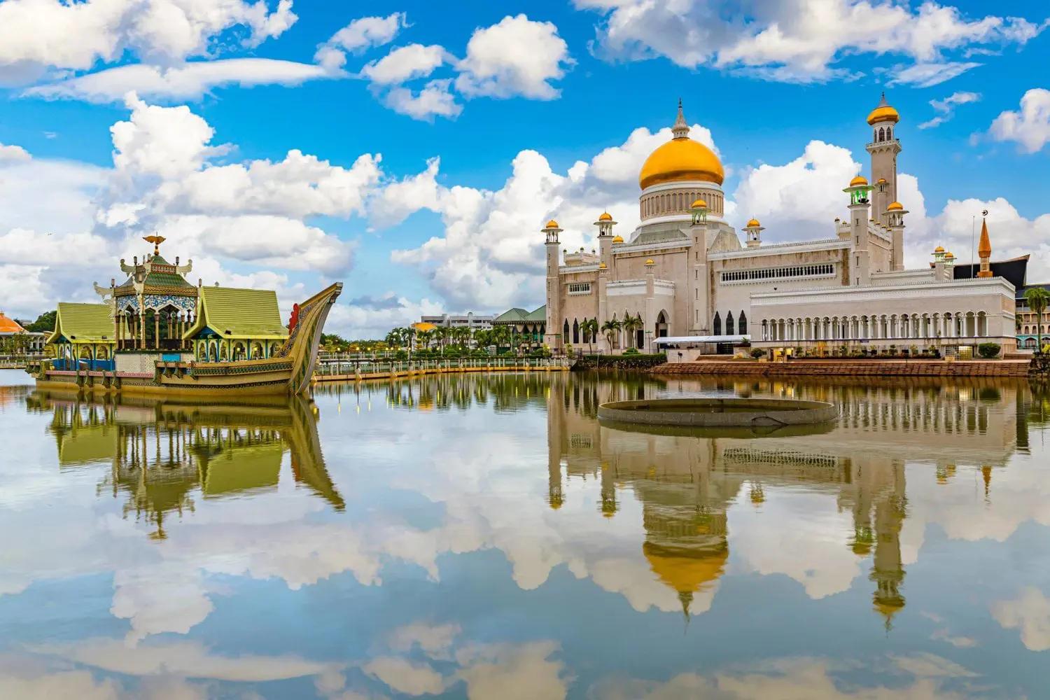 Sultan paladset i Brunei