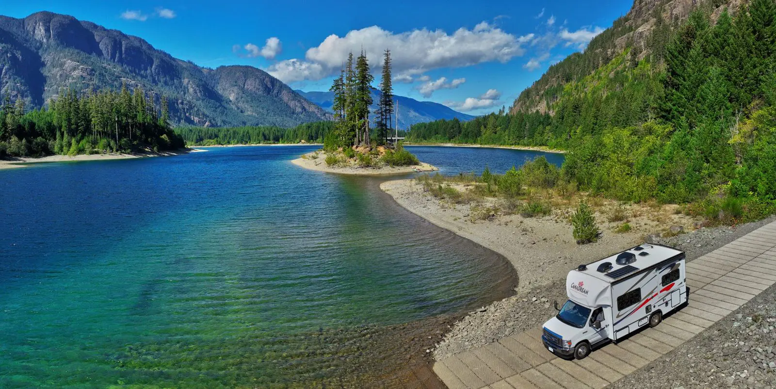 CanaDream Super Van Camper - autocamper i det vestlige Canada