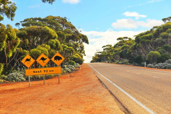 Australien skilt