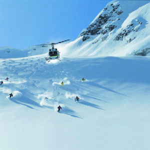heli-skiing i whistler