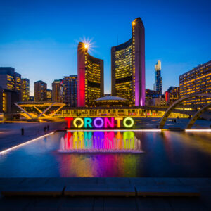 byer i det østlige canada, toronto