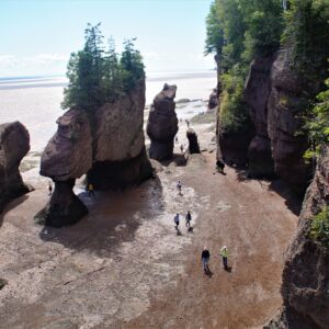 Fundy Bay, østlige Canada