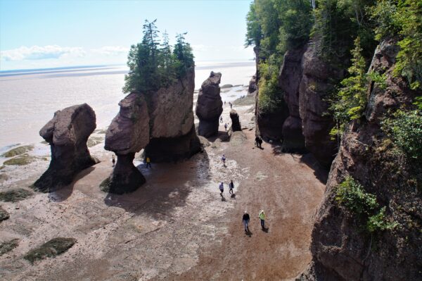 Fundy Bay, østlige Canada