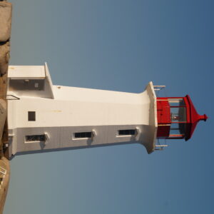 Fyrtårnet i Peggys Cove, østlige Canada